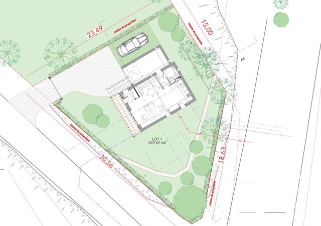 terrain à vendre - 459.49 m2 - FUVEAU - 13 - PROVENCE-ALPES-COTE-D-AZUR - Century 21 S.C.A Immobilier