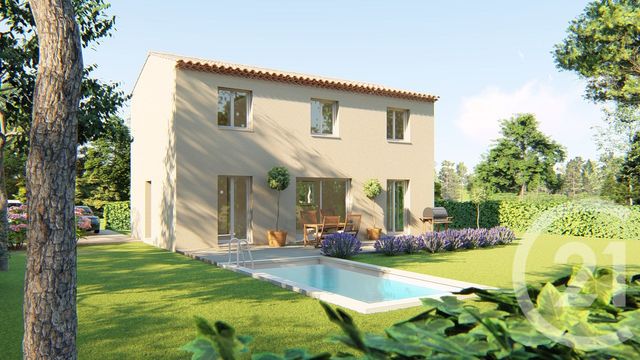 terrain à vendre - 1300.0 m2 - TRETS - 13 - PROVENCE-ALPES-COTE-D-AZUR - Century 21 S.C.A Immobilier